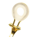 ノンブランド NON BRAND ダイヤモンド コンビ プラチナシルバーXイエローゴールド K18YG Pt900 ダイヤモンド イヤリング 750 18K プラチナ