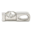 ノンブランド NON BRAND ダイヤモンド プラチナシルバー Pt900 ダイヤモンド ペンダントトップ 1p ダイヤ