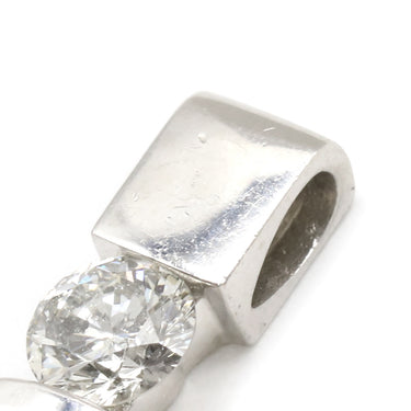 ノンブランド NON BRAND ダイヤモンド プラチナシルバー Pt900 ダイヤモンド ペンダントトップ 1p ダイヤ