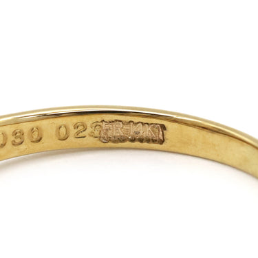 ノンブランド NON BRAND ルビー ダイヤリング ゴールド K14 ルビー ダイヤモンド リング 指輪 一文字 5P 9号