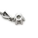 ノンブランド NON BRAND ダイヤペンダント プラチナシルバー Pt850 ダイヤモンド Pt900(トップ) ネックレス 1P 1粒