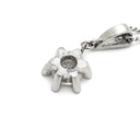 ノンブランド NON BRAND ダイヤペンダント プラチナシルバー Pt850 ダイヤモンド Pt900(トップ) ネックレス 1P 1粒