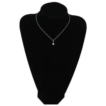 ノンブランド NON BRAND ダイヤペンダント プラチナシルバー Pt850 ダイヤモンド Pt900(トップ) ネックレス 1P 1粒