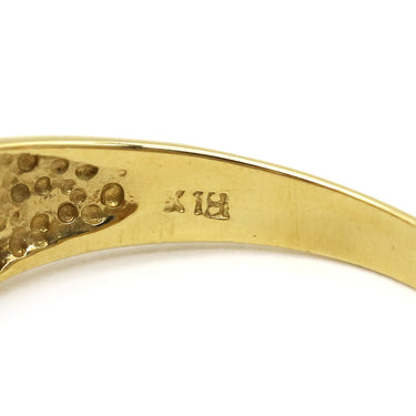 ノンブランド NON BRAND ルビー ダイヤリング イエローゴールド K18YG ルビー ダイヤモンド リング 指輪 レッド 赤 1Pダイヤ 11号