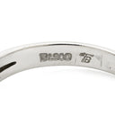 ノンブランド NON BRAND サファイア ダイヤリング プラチナシルバー Pt900 サファイア ダイヤモンド リング 指輪 青 12.5号