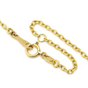 ノンブランド NON BRAND イエローゴールド K18YG ダイヤモンド ネックレス ダイヤモンド 7P 7連 750 YG ペンダント