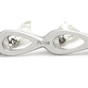 ノンブランド NON BRAND ダイヤペンダント プラチナシルバー Pt900 ダイヤモンド PT850(チェーン) ネックレス 3P 3粒 ドロップ