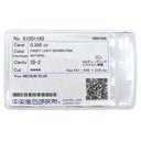 ノンブランド NON BRAND ダイヤモンド プラチナシルバー Pt900 ダイヤモンド リング 指輪 フラワーモチーフ ファンシーライトブラウンピンクダイヤ 12号