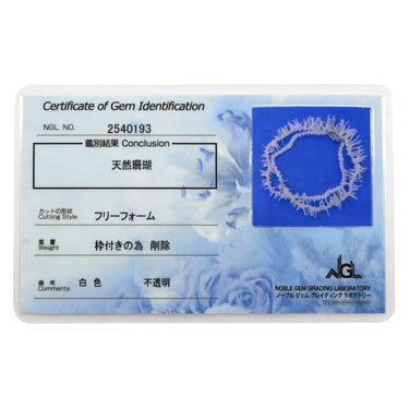 ノンブランド NON BRAND 珊瑚 サンゴ ホワイト メタル 珊瑚 ネックレス 白