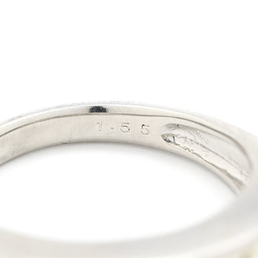 ノンブランド NON BRAND ダイヤリング プラチナシルバー Pt900 ダイヤモンド リング 指輪 5P 5粒 一文字 プリンセスカット 11.5号