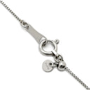 ノンブランド NON BRAND ダイヤペンダント プラチナシルバー Pt900 ダイヤモンド Pt850(チェーン) ネックレス 1P 1粒