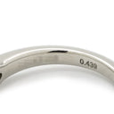 ティファニー Tiffany & Co ソリティア ダイヤリング プラチナシルバー Pt950 ダイヤモンド リング 指輪 T＆Co. 一粒 1P 8号