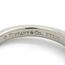 ティファニー Tiffany & Co ソリティア ダイヤリング プラチナシルバー Pt950 ダイヤモンド リング 指輪 T＆Co. 一粒 1P 8号
