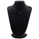 ノンブランド NON BRAND ダイヤ ペンダント プラチナシルバー Pt850 ダイヤモンド Pt999(トップ) ネックレス Pt999 1P 1粒 ダイヤモンド