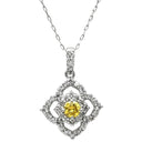 ノンブランド NON BRAND ダイヤペンダント プラチナシルバー Pt950 ダイヤモンド Pt900(チェーン) ネックレス