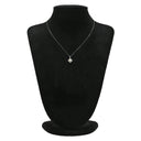 ノンブランド NON BRAND ダイヤペンダント プラチナシルバー Pt950 ダイヤモンド Pt900(チェーン) ネックレス