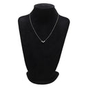 ノンブランド NON BRAND ダイヤペンダント プラチナシルバー Pt850 ダイヤモンド Pt900(トップ) ネックレス 3P 3粒 3連