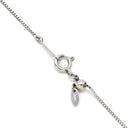 ノンブランド NON BRAND ダイヤペンダント プラチナシルバー Pt900 ダイヤモンド Pt850(チェーン) ネックレス 1P 1粒