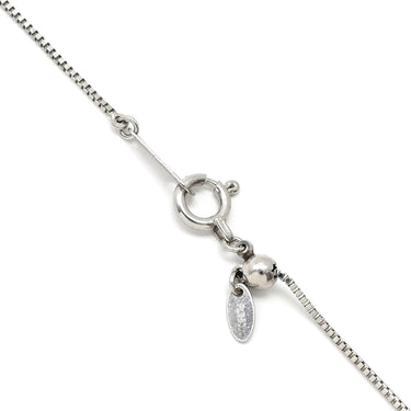 ノンブランド NON BRAND ダイヤペンダント プラチナシルバー Pt900 ダイヤモンド Pt850(チェーン) ネックレス 1P 1粒