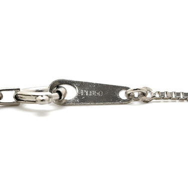 ノンブランド NON BRAND ダイヤペンダント プラチナシルバー Pt900 ダイヤモンド Pt850(チェーン) ネックレス 1P 1粒