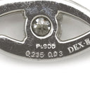 ノンブランド NON BRAND ダイヤペンダント プラチナシルバー Pt850 ダイヤモンド Pt900(トップ) ネックレス Pt900 プラチナ プラチナム ダイヤモンド Pm850