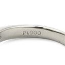 ノンブランド NON BRAND クリソベリル キャッツアイ ダイヤリング プラチナシルバー Pt900 クリソベリルキャッツアイ ダイヤモンド リング 指輪 猫目石 プラチナ 10号