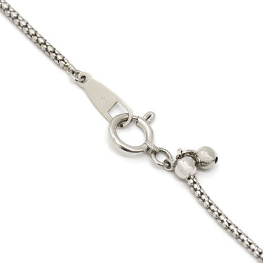 ノンブランド NON BRAND ダイヤペンダント プラチナシルバー Pt850 ダイヤモンド ネックレス スライダー付き 花モチーフ