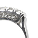 ノンブランド NON BRAND ダイヤリング プラチナシルバー Pt900 ダイヤモンド リング 指輪 一文字 5P 8号