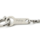 ノンブランド NON BRAND ダイヤペンダント プラチナシルバー Pt900 ダイヤモンド PT850(チェーン) ネックレス