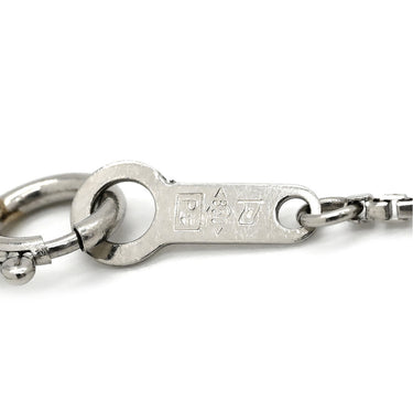 ノンブランド NON BRAND ダイヤペンダント プラチナシルバー Pt900 ダイヤモンド PT850(チェーン) ネックレス