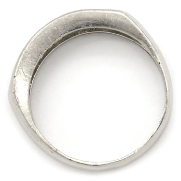 ノンブランド NON BRAND ダイヤリング プラチナシルバー Pt900 ダイヤモンド リング 指輪 一文字 5P 14号