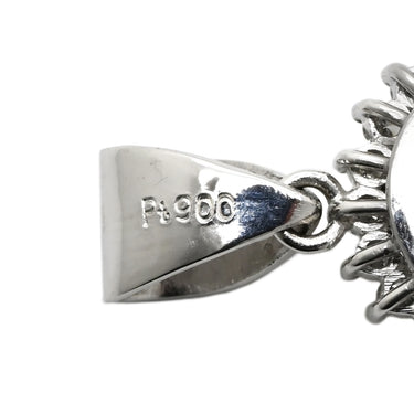 ノンブランド NON BRAND オパール ダイヤ ペンダントトップ プラチナシルバー Pt900 オパール ダイヤモンド ペンダントトップ ペンダントヘッド