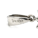 ノンブランド NON BRAND 翡翠 ダイヤ ペンダントトップ プラチナシルバー×ジェダイト Pt900 ヒスイ ダイヤモンド ペンダントトップ ペンダントヘッド