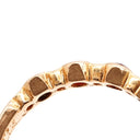 ノンブランド NON BRAND ルビー ダイヤリング ピンクゴールド K18PG ルビー ダイヤモンド リング 指輪 レッド 赤 ダイヤ ピンクゴールド 一文字 14.5号