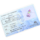 ノンブランド NON BRAND パパラチアサファイア ダイヤ ホワイトゴールドXイエローゴールド K18WG K18YG ダイヤモンド パパラチアサファイヤ ロードライトガーネット ペリドット ネックレス