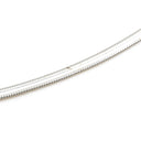 ノンブランド NON BRAND パパラチアサファイア ダイヤ ホワイトゴールドXイエローゴールド K18WG K18YG ダイヤモンド パパラチアサファイヤ ロードライトガーネット ペリドット ネックレス