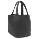 エルメス HERMES ピコタンロックMM ブラック トリヨンクレマンス ハンドバッグ ゴールド金具 黒 鍵1本欠品