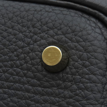 エルメス HERMES ピコタンロックMM ブラック トリヨンクレマンス ハンドバッグ ゴールド金具 黒 鍵1本欠品