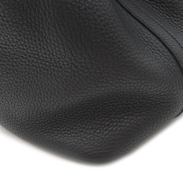 エルメス HERMES ピコタンロックMM ブラック トリヨンクレマンス ハンドバッグ ゴールド金具 黒 鍵1本欠品