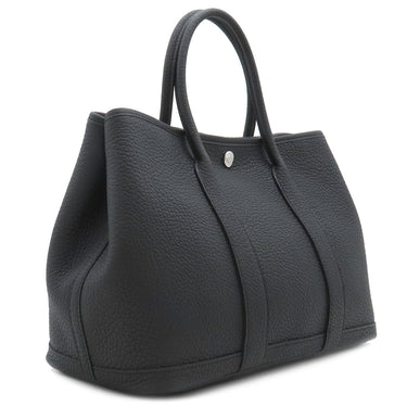 エルメス HERMES ガーデンパーティーTPM ブラック ネゴンダ トートバッグ シルバー金具 新品 未使用 黒