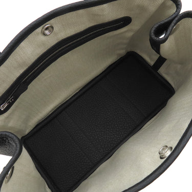 エルメス HERMES ガーデンパーティーTPM ブラック ネゴンダ トートバッグ シルバー金具 新品 未使用 黒