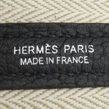 エルメス HERMES ガーデンパーティーTPM ブラック ネゴンダ トートバッグ シルバー金具 新品 未使用 黒