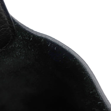 エルメス HERMES ピコタンロックMM ブラック トリヨンクレマンス ハンドバッグ シルバー金具 黒