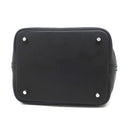 エルメス HERMES ピコタンロックMM ブラック トリヨンクレマンス ハンドバッグ シルバー金具 黒