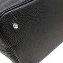 エルメス HERMES ピコタンロックMM ブラック トリヨンクレマンス ハンドバッグ シルバー金具 黒