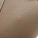 エルメス HERMES ピコタンロックPM エトゥープ トリヨンクレマンス ハンドバッグ シルバー金具 グレージュ