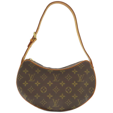ルイヴィトン LOUIS VUITTON ポシェット クロワッサン PM M51510 モノグラム モノグラムキャンバス ショルダーバッグ ゴールド金具 茶
