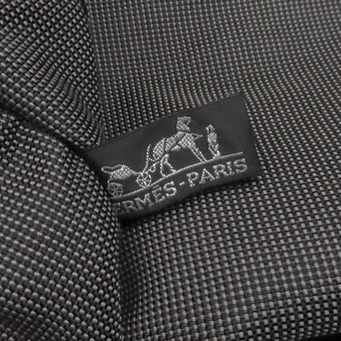 エルメス HERMES エールライントート MM グレー キャンバス トートバッグ シルバー金具 鍵・カデナ欠品