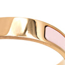 エルメス HERMES クリックH GM ピンク×ゴールド GP エナメル ブレスレット ゴールド金具 Hブレス クリッククラック