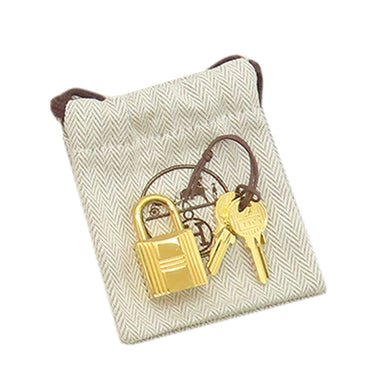 エルメス HERMES ピコタンロックMM エトゥープ トリヨンクレマンス ハンドバッグ ゴールド金具 グレージュ